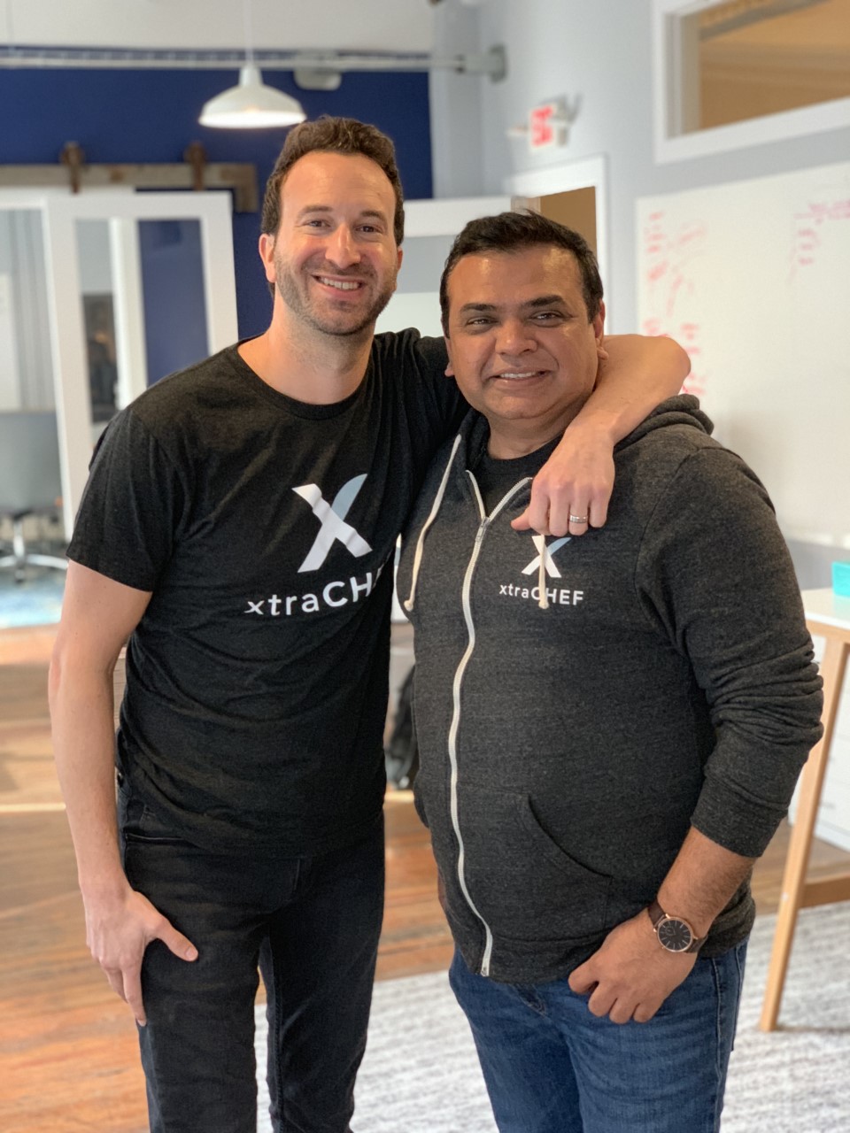 Andy and Bhavik, Co-founders of xtraCHEF